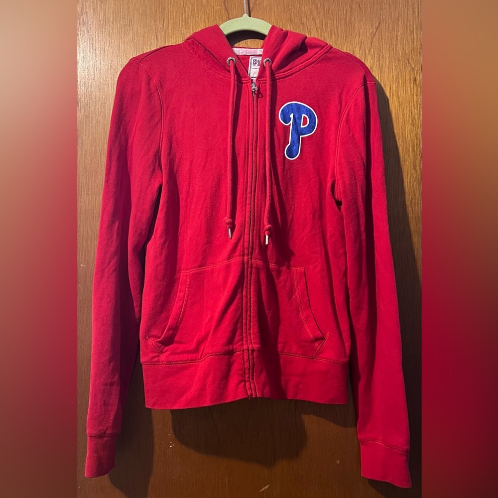PINK Victoria's Secret MLB Philadelphia Phillies Going Going Gone Hoodie RARE
